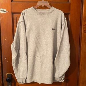 Grey File Crewneck
